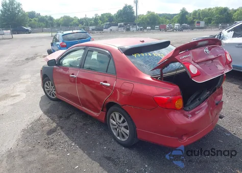 2010 Toyota Corolla S z USA, uszkodzony, nr VIN 2T1BU4EE7AC496432